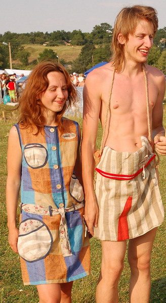 Учасники показу колекції сумно? одяг!