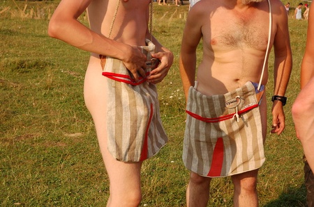 Учасники показу колекції сумно? одяг!